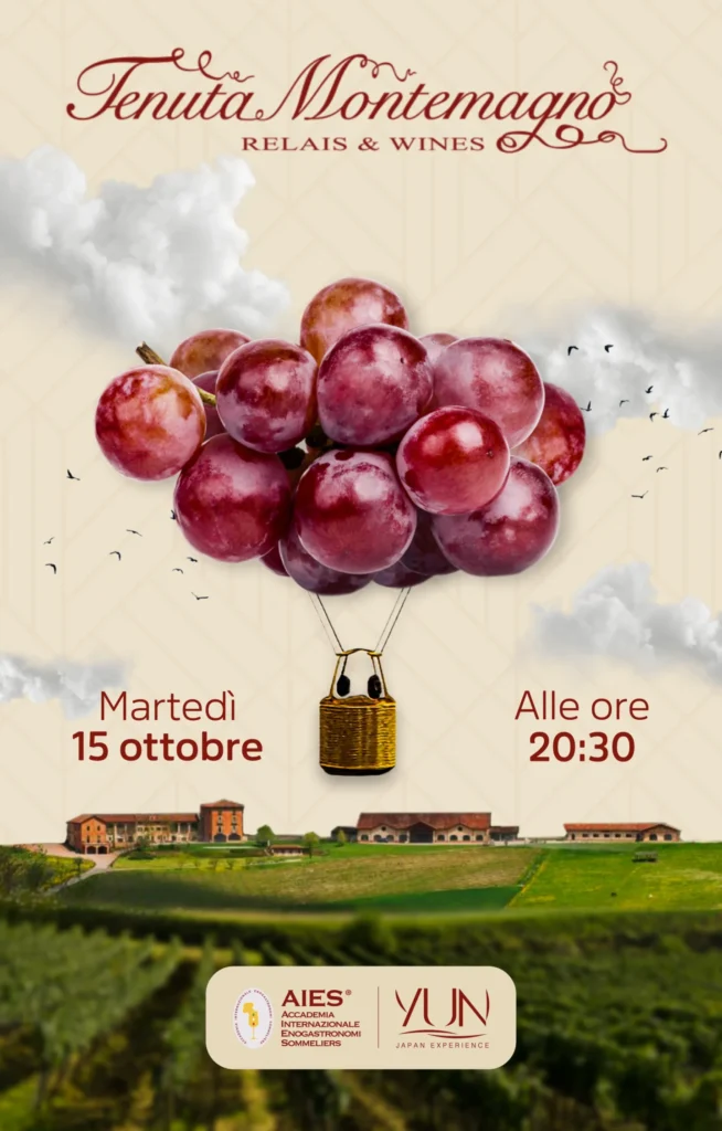 locandina evento degustazione vino ristorante eventi agenzia di comunicazione fiftyfive media ferrara